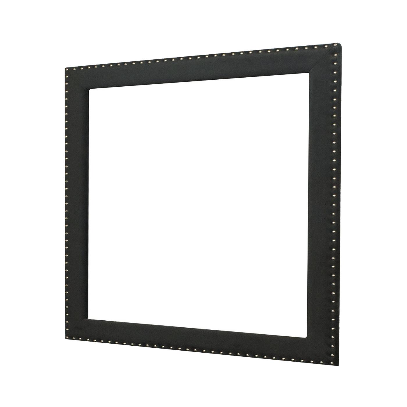 Crown Mark Lucinda B9265-11 Dresser Mirror - Black IMAGE 1